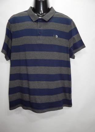 Мужская футболка поло john baner р.52-54 069мф