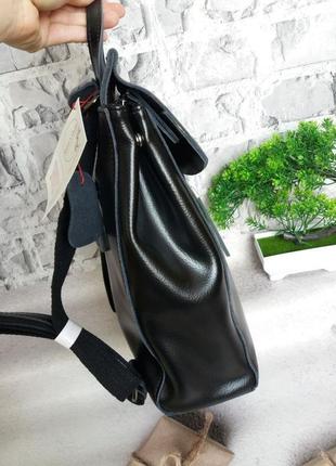 Женский кожаный рюкзак портфель жіночий шкіряний сумка кожаная4 фото