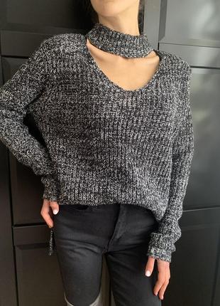 Кардиган свитер женский свитер с горловиной zara s-m свитер2 фото