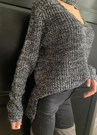Кардиган свитер женский свитер с горловиной zara s-m свитер5 фото
