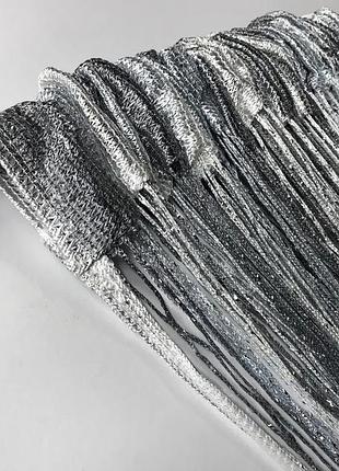 Шторы нити с люрексом