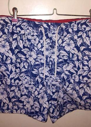 Модні чоловічі шорти-плавки,на гумці і шнурку,з кишенями і сіточкою всередині,h&m