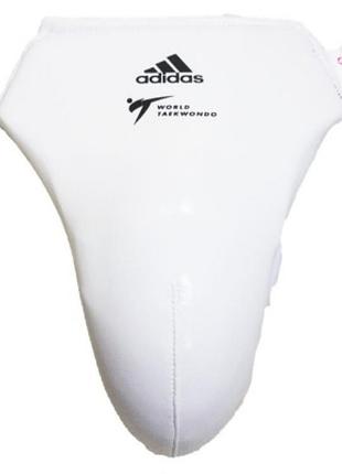 Захист паху чоловічий для тхеквондо adidas aditgg01 мушля бандаж для бойових мистецтв професійна