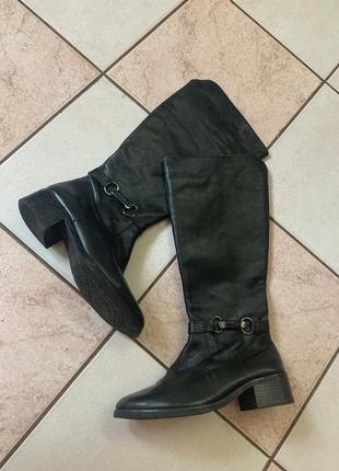 Сапоги кожаные демисезонные orcade
