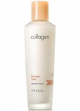 Тонер для особи з морським колагеном its skin collagen nutrition toner 140 ml