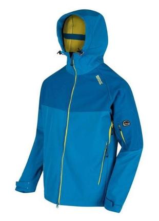 Xxl (ног 66 см) велика брендова фірмова куртка regatta softshell xpt