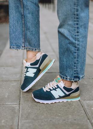 Royal blue best sale new balance 574