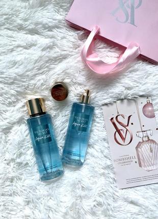 Парфюмированный спрей мист aqua kiss виктория сикрет victoria's victorias victoria secret