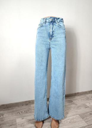 Широкие джинсы wide leg туречица1 фото