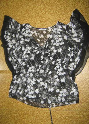 Красивенный легкий костюм юбка+блуза kaleidescope 14-20р.2 фото