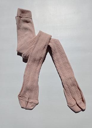 Next. нюанс! колготки ажурные 2-3 года с узором косичка.