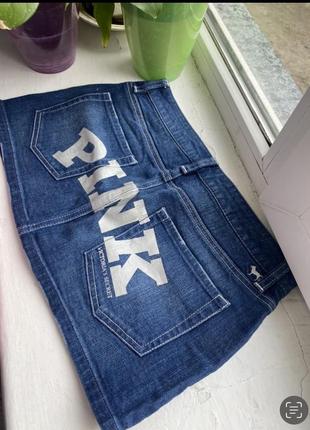 Мини юбка джинсовая2 фото