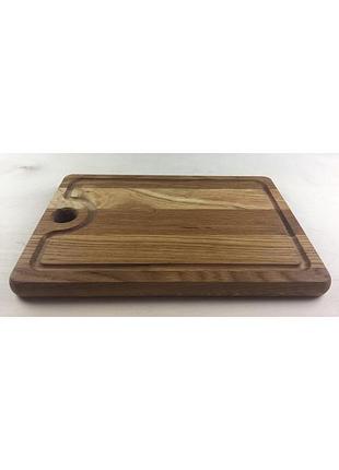 Кухонная разделочная доска ясень 30*20*2 см