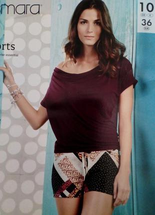 Нежные летние женские шорты из вискозы, esmara германия