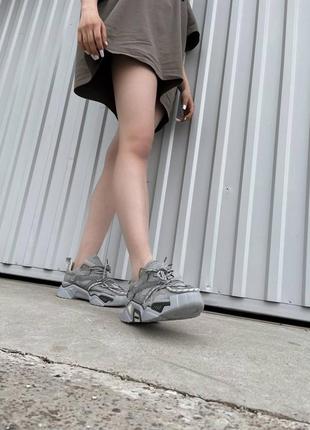 Стильні кросівки grey кроссовки3 фото