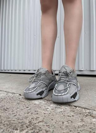 Стильні кросівки grey кроссовки6 фото