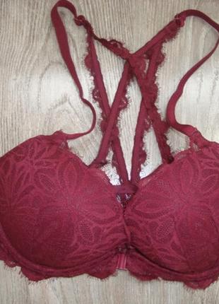 Victoria's secret pink-32dd-пуш ап-бюстгальтер