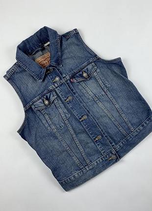 Джинсова жилетка levi's
