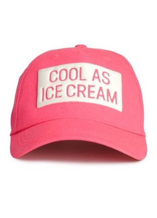 Кепка cool as ice cream