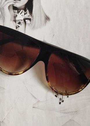 Солнцезащитные очки в стиле селин "сeline" №4 оранжевый7 фото