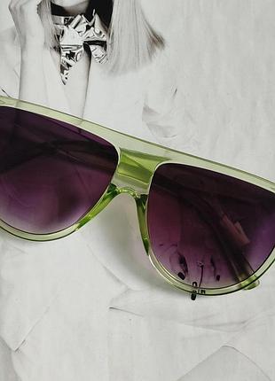 Солнцезащитные очки №4 зеленый