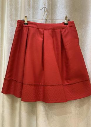 Красная нарядная юбка. италия.gaialuna. 40р (154)бв