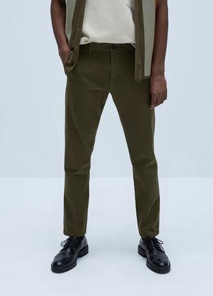 Штани zara man bistretch slim1 фото