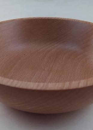 Тарелка деревянная круглая, d 16 см.