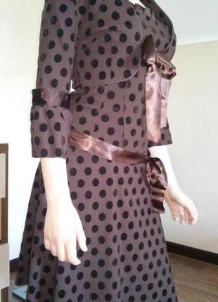 Шикарный  нарядный комплект: платье+болеро (пиджак) defile lux  38