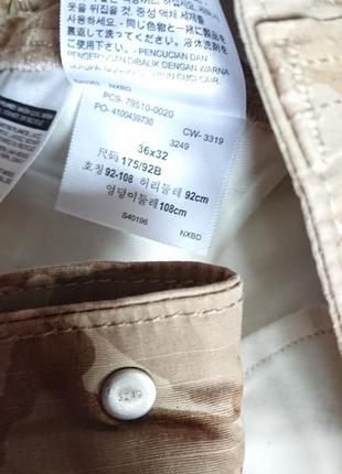 Брендові фірмові стрейчеві джинси штани levi's 502 taper hybrid cargos,оригінал із сша,нові з бірками,розмір 36/32.10 фото