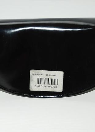 Черный , лаковый футляр для очков karen millen3 фото