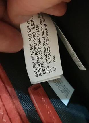 Замшева сумка zara, шкіряна сумка кросбоди, сумка через плече, сумка з бахромою, червона сумка, шкіряна сумка zara7 фото