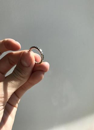 Кольцо сердце pandora