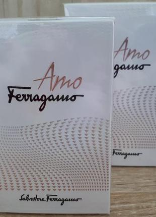 Salvatore ferragamo парфюмированная вода amo ferragamo 50мл оригинал, запечатаны