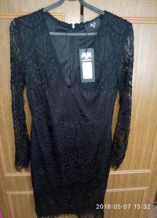 Новое кружевное платье ax
