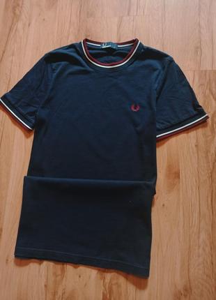 Fred perry мужская оригинальная футболка s размера