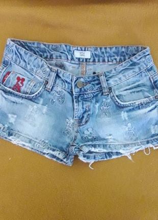 Джинсові шорти міккі маус рр25