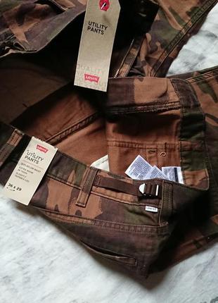 Брендові фірмові штани джинси levi's utility pants,оригінал,оригінал із сша, розмір 36, 38.7 фото