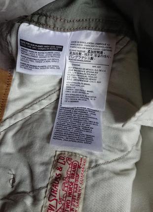 Брендові фірмові  стрейчеві джинси брюки levi's carrier cargos,оригінал,оригінал із сша, розмір 36.8 фото