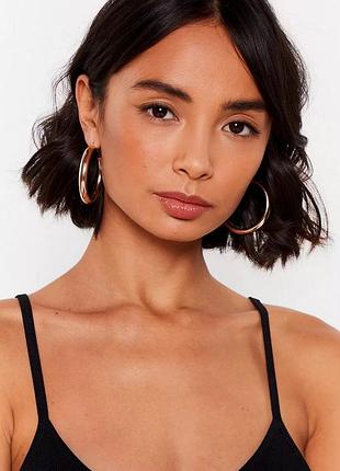 Сережки-кільця nasty gal 5