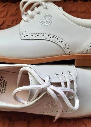 Новые кожаные  туфли испанского бренда pablosky, разм. 363 фото