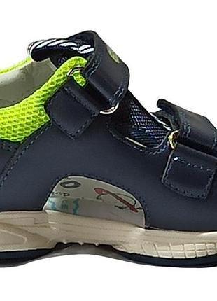 Закриті ортопедичні босоніжки сандалі 0322 хлопчику weestep вістеп літнє взуття 21,23,24,262 фото