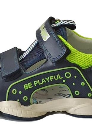 Закриті ортопедичні босоніжки сандалі 0322 хлопчику weestep вістеп літнє взуття 21,23,24,263 фото