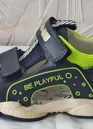 Закриті ортопедичні босоніжки сандалі 0322 хлопчику weestep вістеп літнє взуття 21,23,24,265 фото