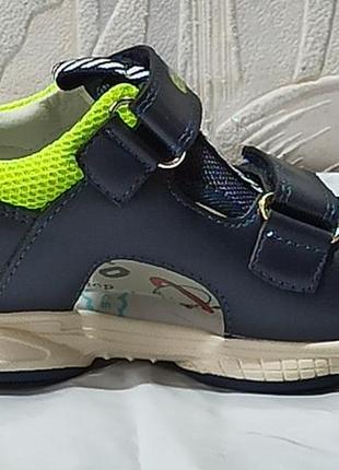 Закриті ортопедичні босоніжки сандалі 0322 хлопчику weestep вістеп літнє взуття 21,23,24,268 фото