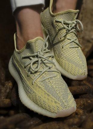 Жіночі рефлективні кросівки adidas yeezy boost 350 v2🆕 адидас изи