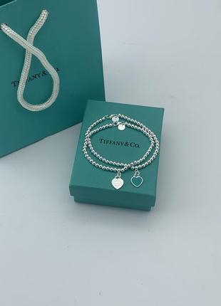 Tiffany &amp;co браслет серебряный