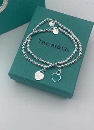 Tiffany &co браслет серебряный