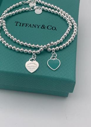 Tiffany &amp;co браслет серебряный