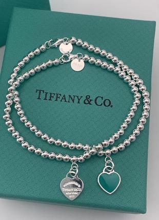 Tiffany &amp;co браслет серебряный